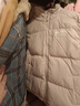 雅鹿2025秋冬新款兒童羽絨馬甲外穿加厚馬夾女童男童小童大童背心冬季 粉紫 130 cm 曬單實(shí)拍圖