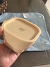 樹(shù)可輕行硅膠折疊小方碗飯盒餐具套裝食品級(jí)飯碗便攜戶外旅行專用 【2個(gè)裝】豆綠+芽黃 曬單實(shí)拍圖