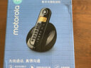 摩托罗拉(Motorola)数字无绳电话机无线座机单机大屏幕清晰免提办公家用 C601黑色单无绳 实拍图