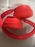Beats Solo Pro頭戴式消噪耳機無線藍牙運動b魔音蘋果主動降噪耳麥帶麥克風 二手99新耳機 大紅色包裝已開封 曬單實拍圖