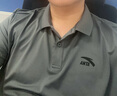 安踏冰絲速干polo衫短袖男t恤2025年夏季新款休閑運動男士薄款健身服 8113-3男裝灰【冰絲速干】 3XL (190) 適合180-200斤 曬單實拍圖