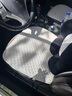 YWU輕奢汽車坐墊高檔亞麻無靠背三件套奧迪奔馳寶馬四季通用座墊 亞麻三件套(原色) 曬單實(shí)拍圖