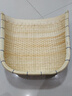 藍(lán)桂圓（languiyuan）處理手工柳條大小號(hào)農(nóng)家竹編簸箕 家用竹制品竹篩子柳編簸箕 白色50*62 曬單實(shí)拍圖