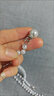PEARL DIARY白色珍珠腰帶女配裙子連衣裙裝飾鏈條腰帶配飾2024新款小香風(fēng) 銀色鏈 【103CM】 曬單實(shí)拍圖