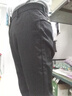 花花公子【兩件裝】冰絲休閑褲男夏季新款薄款工裝男褲寬松直筒修身長褲子 1020黑色+黑色 30 【腰圍=2尺3】（115-125斤穿） 曬單實(shí)拍圖