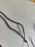 皓埼手工原創(chuàng  )設計項鏈繩編織掛繩男女款茶水晶珠寶翡翠吊墜玉墜玉佩貔貅佛牌水晶掛件繩子 周長(cháng)70cm 曬單實(shí)拍圖