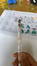 斑馬牌（ZEBRA）日本誕生花限定MA85自動鉛筆0.5mm不易斷芯躲藏動物限定限定低重心繪圖鉛筆 【躲藏動物限定】白色 曬單實拍圖