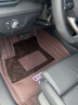 跡路者適用于奧迪腳墊A6L A4L A5L Q2LQ3 Q5L Q7 A3A7A8L大包圍汽車(chē)腳墊 套裝組合【真皮+仿羊絨+平面尾墊】備注車(chē)型+顏色 曬單實(shí)拍圖