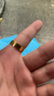 匠蘊黃金戒指男女足金999新款實(shí)心光面大氣霸氣光圈送男友爸爸禮定制 面寬6毫米 8克 曬單實(shí)拍圖