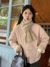 VEOX棉服女款2025年最新款棉襖女冬季韓版加厚圓領(lǐng)羊羔毛外套棉衣女 粉紅 M 【100-110斤】 曬單實(shí)拍圖