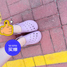 斯凱奇（Skechers）洞洞鞋女休閑外穿拖鞋戶外沙灘鞋透氣泡泡鞋鞋子輕質(zhì)軟彈 111514 111514-PCH 桃粉色 36 曬單實拍圖