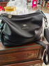 雪愛(ài)袋鼠品牌女士斜挎包女款2026新款送老婆軟皮包單肩包送媽媽母親節禮物 黑色【禮盒+禮品袋+手包卡包】 曬單實(shí)拍圖