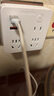 飛利浦（PHILIPS）墻壁桌面USB魔方插座轉(zhuǎn)換器一轉(zhuǎn)多孔電源轉(zhuǎn)換插線板擴展多用無線接口接線板 晶鉆3插孔PD30W快充(無線) 曬單實拍圖