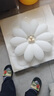 萊琪吸頂燈創(chuàng  )意奶油風(fēng)花朵臥室客廳燈2025新款全光譜三室兩廳燈具套餐 YH826亞克力奶咖+64CM+68W 三色變光 曬單實(shí)拍圖