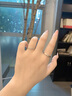 CRD克徠帝【現(xiàn)貨閃發(fā)】真心鉆石情侶對戒婚戒鉆戒男女款訂婚結(jié)婚 PT950鉑金一對 男戒 約3分 女戒 共約10分 曬單實(shí)拍圖