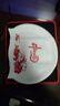 飄國(guó)風(fēng)祥云硅膠泳帽印花時(shí)尚大號(hào)長(zhǎng)發(fā)舒適不勒頭防水游泳帽 01-白底印紅祥云加大版 有彈性均碼 曬單實(shí)拍圖