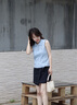 Teenie Weenie小熊女裝毛衣2025夏新款時(shí)髦休閑簡(jiǎn)約學(xué)院POLO領(lǐng)上衣 藍(lán)色 S 曬單實(shí)拍圖