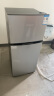 创维(SKYWORTH)118升冰箱小型 双门两门电冰箱 家用宿舍租户 迷你型冷藏冷冻 节能降噪 BCD-118炫银 实拍图