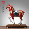 朱炳仁銅決勝千里馬擺件 昭陵六駿馬 客廳玄關書房桌面擺件裝飾禮贈品 決勝千里小號 曬單實拍圖