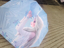 優(yōu)麗尚迪士尼艾莎公主兒童雨傘女生晴雨兩用學(xué)生上學(xué)專用折疊自動(dòng)遮陽傘 白色愛莎(迪士尼三折傘) 8骨 曬單實(shí)拍圖