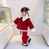 FNJ KIDS童裝女童拜年服套裝冬裝中國風(fēng)加厚新年衣服女寶寶周歲禮服 紅色（含小兔包包） 加絨 80 (建議身高70-80cm) 曬單實(shí)拍圖