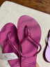 havaianas哈唯納2025春夏新品漸變夾腳人字拖女士夏季平底涼拖鞋可外穿 4622-玫瑰膠 35-36 巴西碼 曬單實拍圖