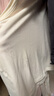 拉比童裝嬰兒背心套裝新款男女寶寶分體無(wú)袖背心短褲兩件套 米白 100 cm 曬單實(shí)拍圖