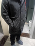 羅蒙（ROMON）風(fēng)衣男士中長(zhǎng)款春秋季羽絨服連帽中年冬季保暖白鴨絨外套中年防風(fēng) FY192213灰色春秋裝 單薄款風(fēng)衣 180/XL 曬單實(shí)拍圖