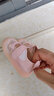 babyjianle寶寶軟底學步鞋子女寶寶涼鞋公主鞋0-1-2歲嬰兒洋氣單鞋寶寶學步 公主粉 內長12cm 14碼腳長11厘米 曬單實拍圖