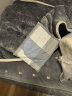 南极人（NanJiren）可拆洗被子冬棉被新疆棉花被四件套全套单人宿舍春秋被芯加厚冬被 深蓝大格【新疆棉花填充】 150x200cm重约7斤 实拍图