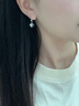 施蔻莫桑鉆石耳釘女士四葉草時尚耳環(huán)生日禮物送女友老婆紀念日 永恒四葉草耳環(huán) 曬單實拍圖