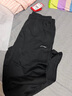 李寧運動(dòng)褲男春秋季新款透氣棉質(zhì)闊腳休閑褲寬松通勤直筒長(cháng)褲衛褲男 黑色【直筒-拉鏈口袋】 L /175(130-139斤) 曬單實(shí)拍圖