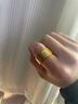 金水堂心經(jīng)戒指男可轉(zhuǎn)動十二生肖本命佛鈦鋼戒指本命年男士平安復(fù)古指環(huán) 生肖龍/蛇 金色 普賢菩薩 8號 曬單實拍圖