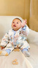EVEBABY嬰兒睡袋春秋款睡衣寶寶分腿睡袋秋冬季嬰幼兒童防踢被純棉四季 春秋款 50g夾棉-奇幻房屋 L碼【適合身高90-105cm】 曬單實拍圖