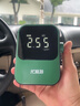 尤利特車載充氣泵無線智能快速充氣寶便攜騎行泵電動汽車輪胎高壓打氣泵7.4V無線智能充氣泵（綠色） 曬單實(shí)拍圖