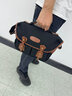 白金漢（Billingham）Hadley Small Pro攝影包單反單肩斜跨包適用索尼a7m4/富士X100VI 哈蘇X2D相機包英國原裝進(jìn)口 黑色帆布/棕褐色皮 505001-70 曬單實(shí)拍圖