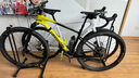 BROSS公路自行車(chē)Vagabond 5 長(cháng)途耐力型105 R7120 2*12速 配一體車(chē)把 珍珠白 L 曬單實(shí)拍圖