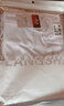 浪莎（LangSha）【無痕打底可外穿】吊帶背心女高彈力親膚打底內(nèi)衣女基礎(chǔ)百搭上衣 白色 L 曬單實(shí)拍圖