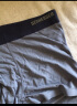 Schiesser舒雅3条装男士莫代尔平角内裤E5/19894T 黑色+深灰+蓝灰7078 XL 实拍图