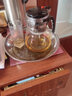 天喜（TIANXI）玻璃茶壺泡茶壺飄逸杯茶具套裝大容量茶水分離水杯泡茶杯過(guò)濾茶壺 單壺1800ml 曬單實(shí)拍圖