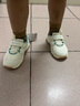 基諾浦（ginoble）機能鞋寶寶春秋款1-3-5歲男女童鞋學(xué)步鞋 GW1349 象牙白/墨綠 25.5 160mm 適合腳長(cháng)156-165mm 曬單實(shí)拍圖