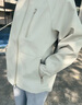 李寧馬龍同款沖鋒衣情侶春季戶外登山服CF溯萬龍甲防風(fēng)防水夾克外套 溶石灰-1 S 曬單實(shí)拍圖