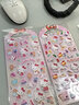 三麗鷗（SANRIO）Hello kitty兒童卡通KT貓海綿貼紙凱蒂貓3D立體泡泡貼女生獎勵貼 Hello kitty隨機2款 曬單實(shí)拍圖