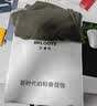 巴魯特【云朵觸感】男士短袖t恤男柔軟衣服男款新款上衣男士T恤短袖男裝 軍綠 2XL （185/104A） 曬單實拍圖