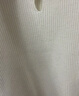 朵以（Duoyi）2025冬季新款亮片金屬排扣鏤空小高領(lǐng)打底衫正肩顯瘦毛織內搭 黑色 L 曬單實(shí)拍圖