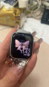 Apple/苹果 Watch Series 8 智能手表GPS+蜂窝款45毫米银色铝金属表壳白色运动型表带 S8 MP4L3CH/A 晒单实拍图