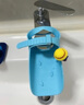 hihidefriends兒童水龍頭延伸器寶寶卡通洗手防濺神器洗漱臺導(dǎo)水槽可愛硅膠套嘴 企鵝釣魚水龍頭延伸器（1個） 曬單實拍圖