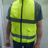 似晨繽紛 降溫空調(diào)服帶風(fēng)扇可裝冰袋警示反光馬甲夏季工地防暑空調(diào)服定制 熒光綠12V/2萬電池 曬單實(shí)拍圖