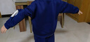 迪士尼寶寶男童春裝套裝2024新款兒童春秋季帥氣時髦衛(wèi)衣運動服春款炸街衣服 衛(wèi)衣藏青色+褲子藏青色(加絨) 120 cm(120cm) 曬單實拍圖