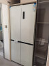 美菱（MeiLing）500升十字对开门冰箱四开门嵌入式一级能效底部散热超薄60.9cm白色双变频净味电冰箱BCD-500WPU9CF 实拍图